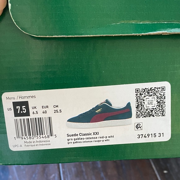 NWT PUMA SUEDE CLASSIC XXI - Picture 2 of 11
